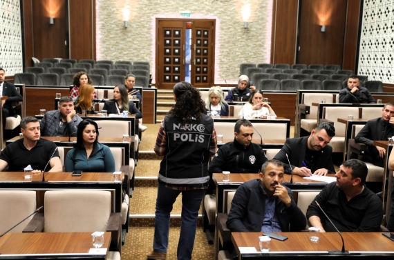 Keçiören Belediyesi özel güvenlik personeline NARKO KAAN eğitimi