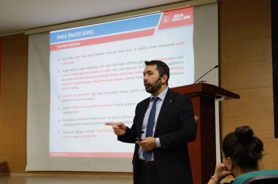 Keçiören Belediyesi personeline kamu ihale eğitimi