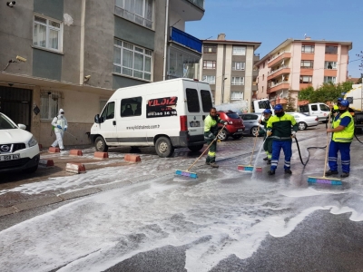 Keçiören Belediyesi sokağa çıkma kısıtlamasını fırsata çevirdi