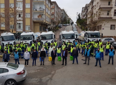 Keçiören Belediyesi sokağa çıkma kısıtlamasını fırsata çevirdi