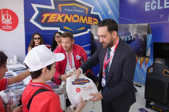 Keçiören Belediyesi TEKNOMER, TEKNOFEST İstanbul’da ilgi odağı oldu