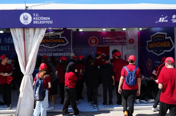 Keçiören Belediyesi TEKNOMER, TEKNOFEST İstanbul’da ilgi odağı oldu
