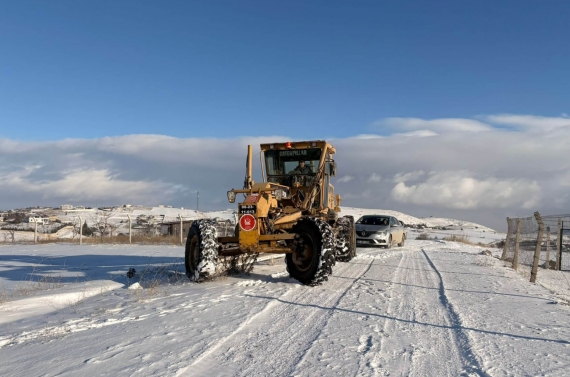 Keçiören Belediyesi’nden 7/24 karla mücadele mesaisi