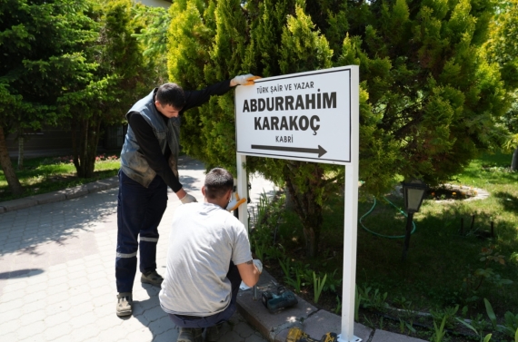 Keçiören Belediyesi’nden Abdurrahim Karakoç’un anısına vefa
