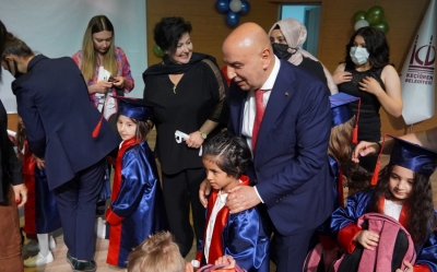 Keçiören Belediyesinden bir ilk daha: Kreş Adası’nın ilk mezunları ilkokula uğurlandılar