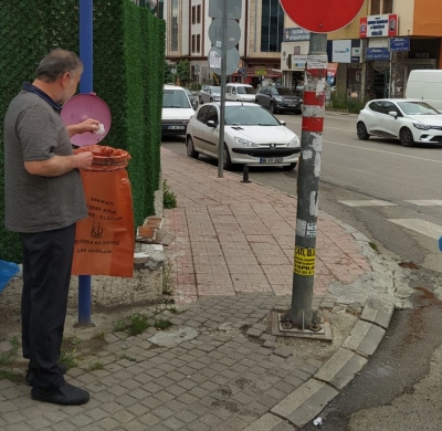 Keçiören Belediyesinden çevre kirliliğine tıbbi atık kutulu önlem