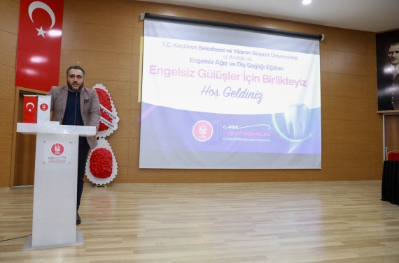 Keçiören Belediyesi’nden engelli bireylere ağız ve diş sağlığı desteği