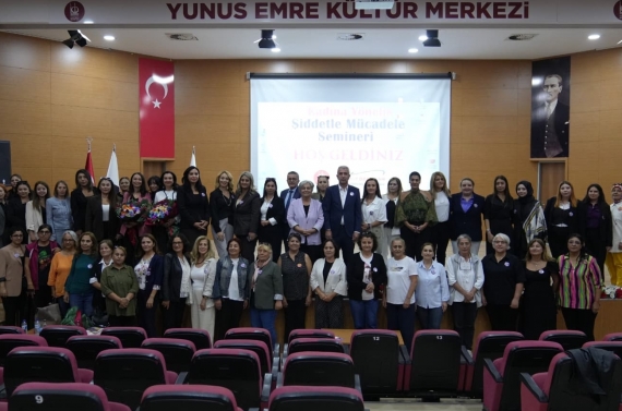 Keçiören Belediyesi’nden kadına yönelik şiddetle mücadele semineri