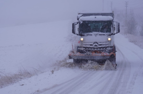 Keçiören Belediyesi’nden karla mücadele seferberliği