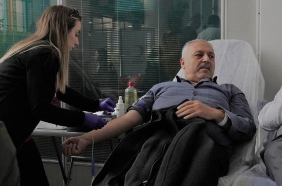 Keçiören Belediyesi’nden Kızılay’a kan bağışı desteği