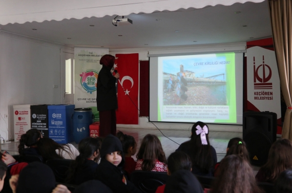 Keçiören Belediyesi’nden öğrencilere çevre bilinci eğitimi