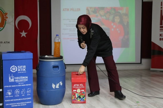 Keçiören Belediyesi’nden öğrencilere çevre bilinci eğitimi