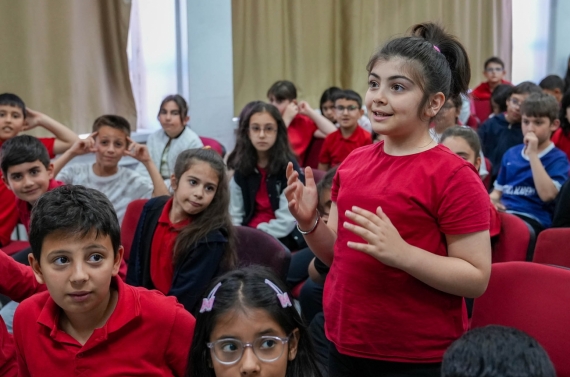 Keçiören Belediyesi’nden öğrencilere sıfır atık eğitimi