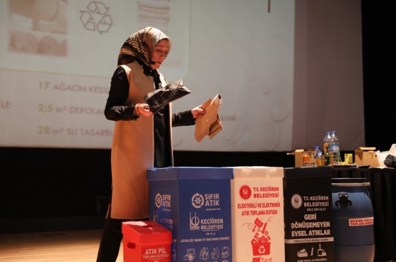 Keçiören Belediyesi’nden öğretmenlere Çevre Ve Sıfır Atık Eğitimi