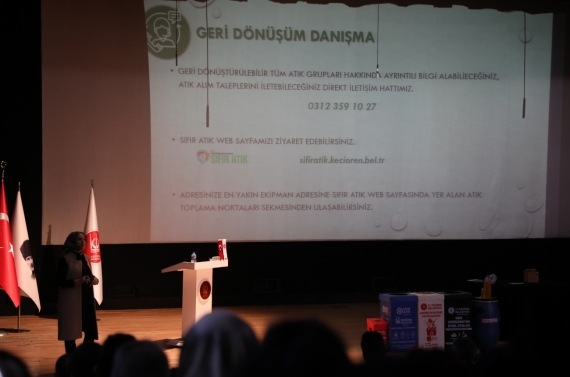 Keçiören Belediyesi’nden öğretmenlere Çevre Ve Sıfır Atık Eğitimi