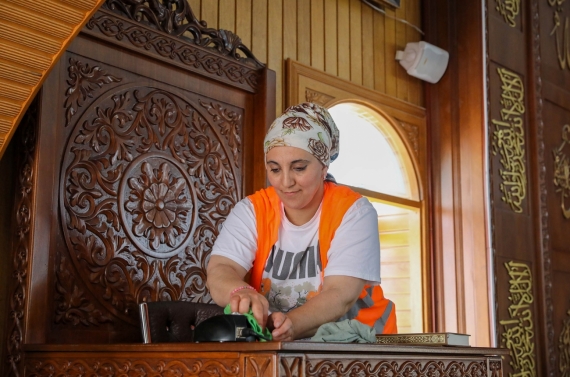 Keçiören`de bayram öncesi temizlik