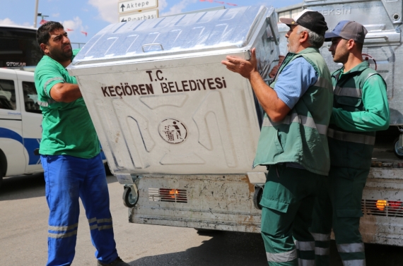 Keçiören’de çöp sorunu tarihe karışıyor