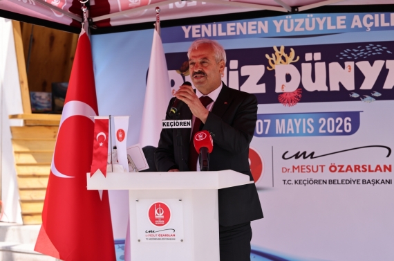 Keçiören Deniz Dünyası yenilenen yüzüyle yeniden hizmette