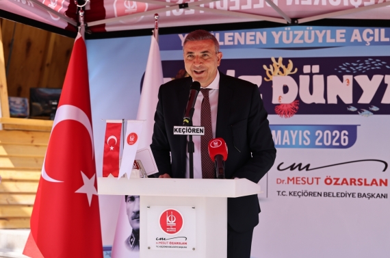 Keçiören Deniz Dünyası yenilenen yüzüyle yeniden hizmette