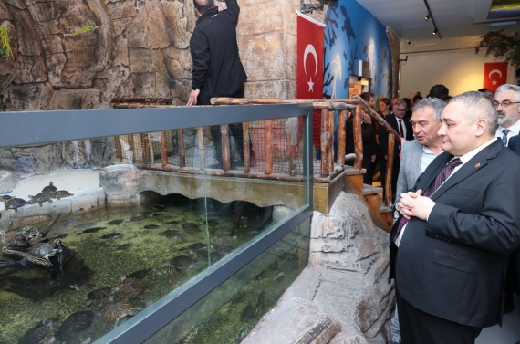 Keçiören Deniz Dünyası yenilenen yüzüyle yeniden hizmette