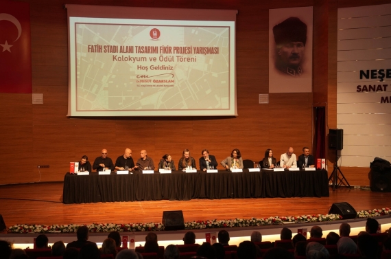 Keçiören Fatih Stadı için hazırlanan en iyi tasarımlar ödüllerine kavuştu