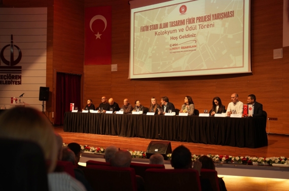 Keçiören Fatih Stadı için hazırlanan en iyi tasarımlar ödüllerine kavuştu
