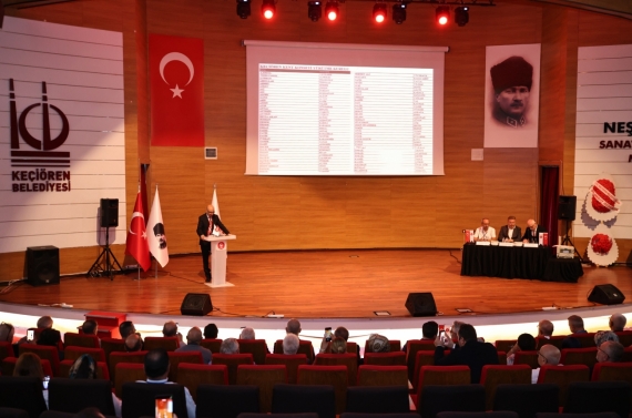 Keçiören Kent Konseyi’nin yeni başkanı Tekin Ekinci seçildi