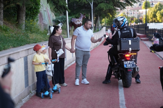 Keçiören Zabıtası vatnadaşın huzur ve güvenliği için 7/24 sahada