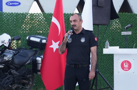 Keçiören Zabıtasına başarı belgesi