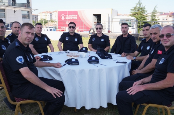 Keçiören Zabıtasına başarı belgesi