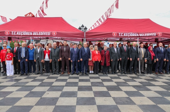 Keçiören’de 30 Ağustos Zafer Bayramı’nın 104. yıl dönümü kutlandı