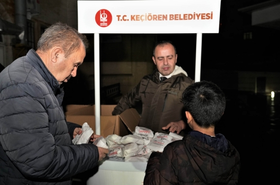 Keçiören’de Berat Kandili paylaşmayla taçlandı