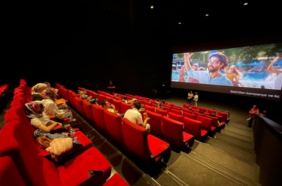 Keçiören’de engelliler için sinema etkinliği