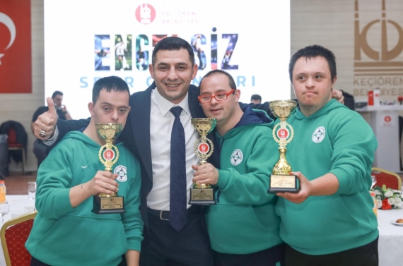 Keçiören’de Engelsiz Spor Oyunları finalle taçlandı