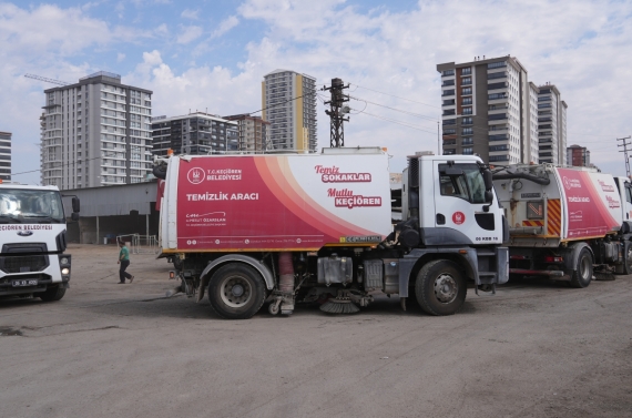 Keçiören’de geniş kapsamlı temizlik seferberliği