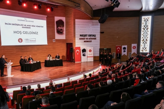 Keçiören’de “İklim Değişikliği ve Afet Risk Yönetimi” semineri düzenlendi