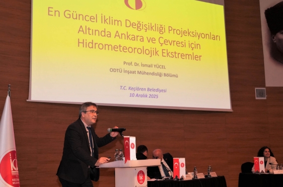 Keçiören’de “İklim Değişikliği ve Afet Risk Yönetimi” semineri düzenlendi