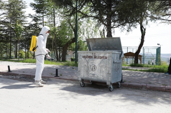 Keçiören’de ilaçlama çalışmaları hızlandı