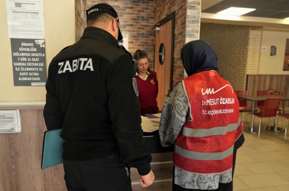 Keçiören’de işletmelere sıfır atık ve bitkisel yağ denetimi