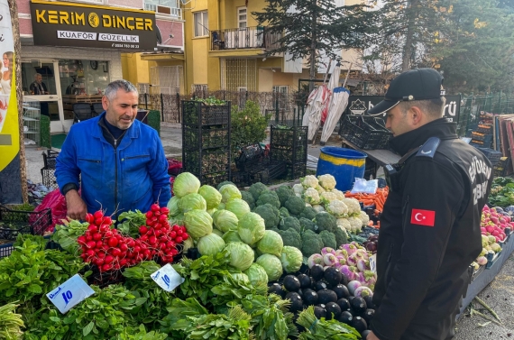 Keçiören’de kamera kayıtlı zabıta denetimlerine vatandaştan tam not