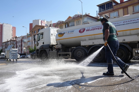 Keçiören’de kapsamlı temizlik seferberliği