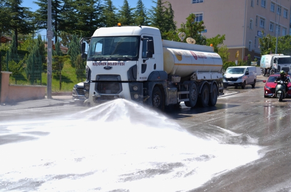 Keçiören’de kapsamlı temizlik seferberliği