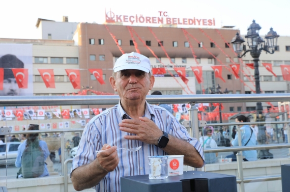Keçiören’de Kerbela şehitleri anıldı, aşure ve lokmalar paylaşıldı