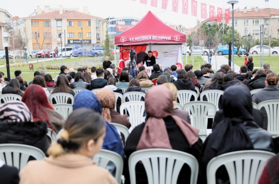 Keçiören’de Kütüphaneler Haftası’na özel söyleşi düzenlendi