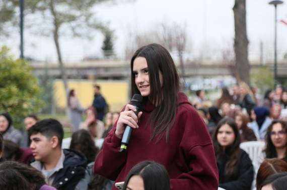 Keçiören’de Kütüphaneler Haftası’na özel söyleşi düzenlendi