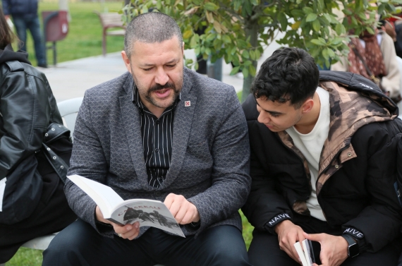 Keçiören’de Kütüphaneler Haftası’na özel söyleşi düzenlendi