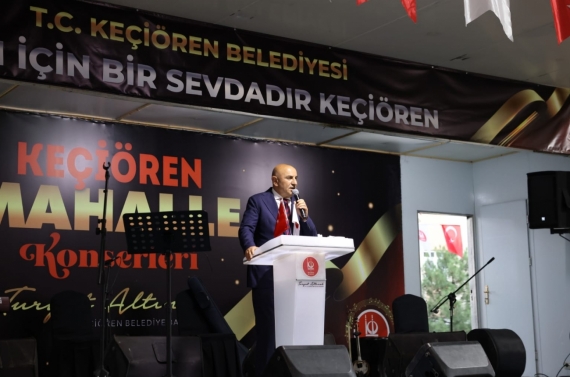 Keçiören’de mahalle konseri