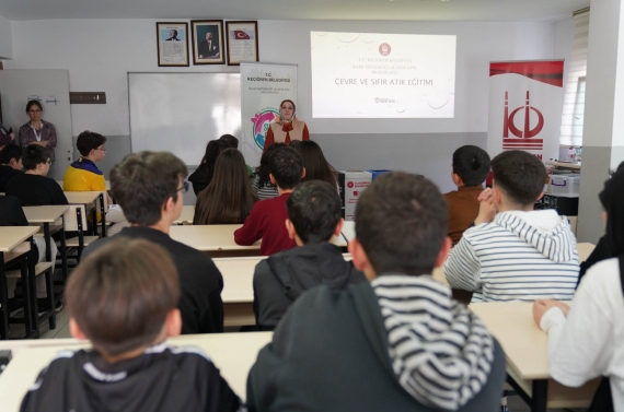Keçiören’de öğrencilere çevre ve sıfır atık eğitimi