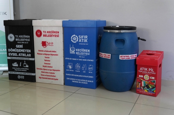 Keçiören’de öğrencilere çevre ve sıfır atık eğitimi