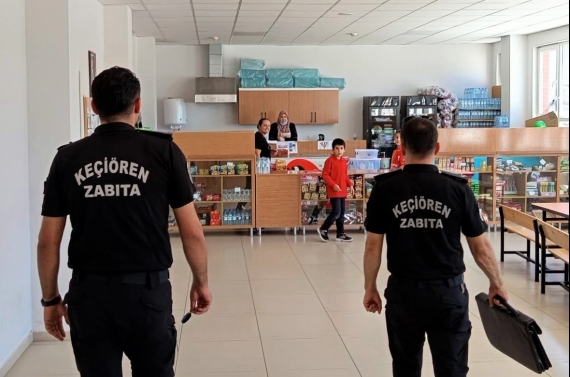 Keçiören’de okul kantinlerine sıkı denetim